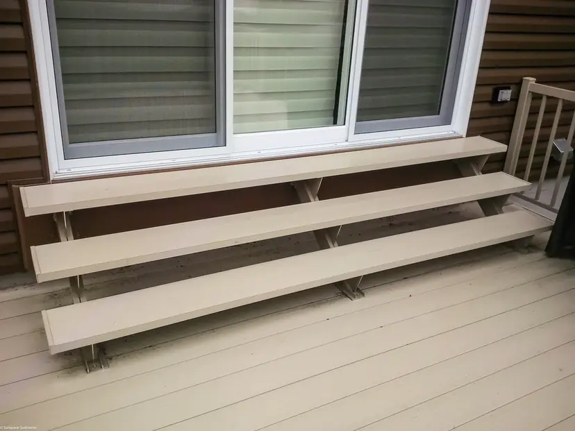 AlumaDeck aluminum stairs